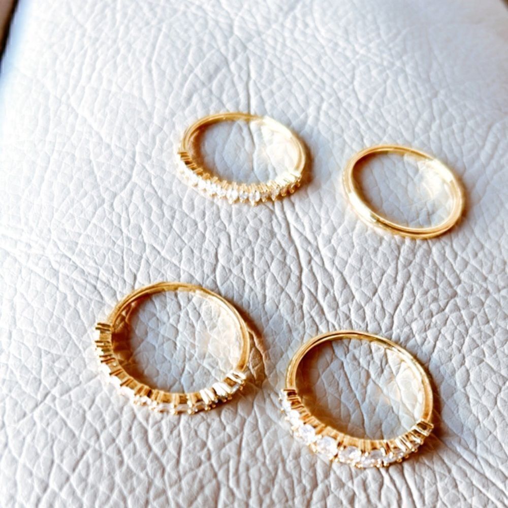 diamond rings A306 - Picture 3 of 4